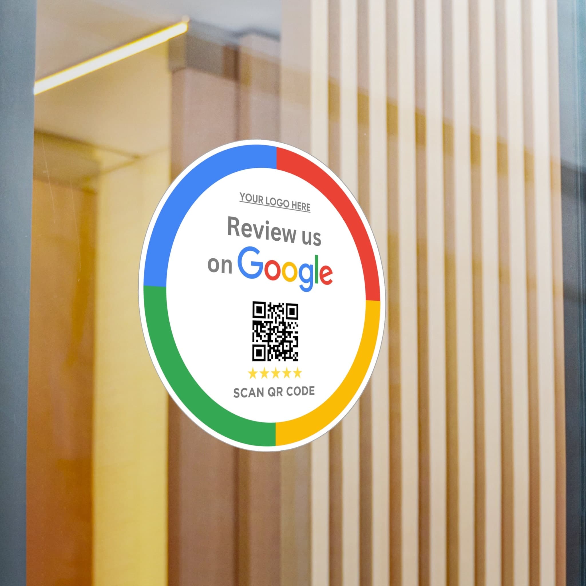 Google Review Stickers